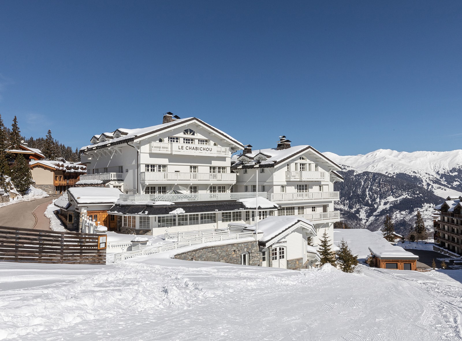 hotel le chabichou exterieur Courchevel